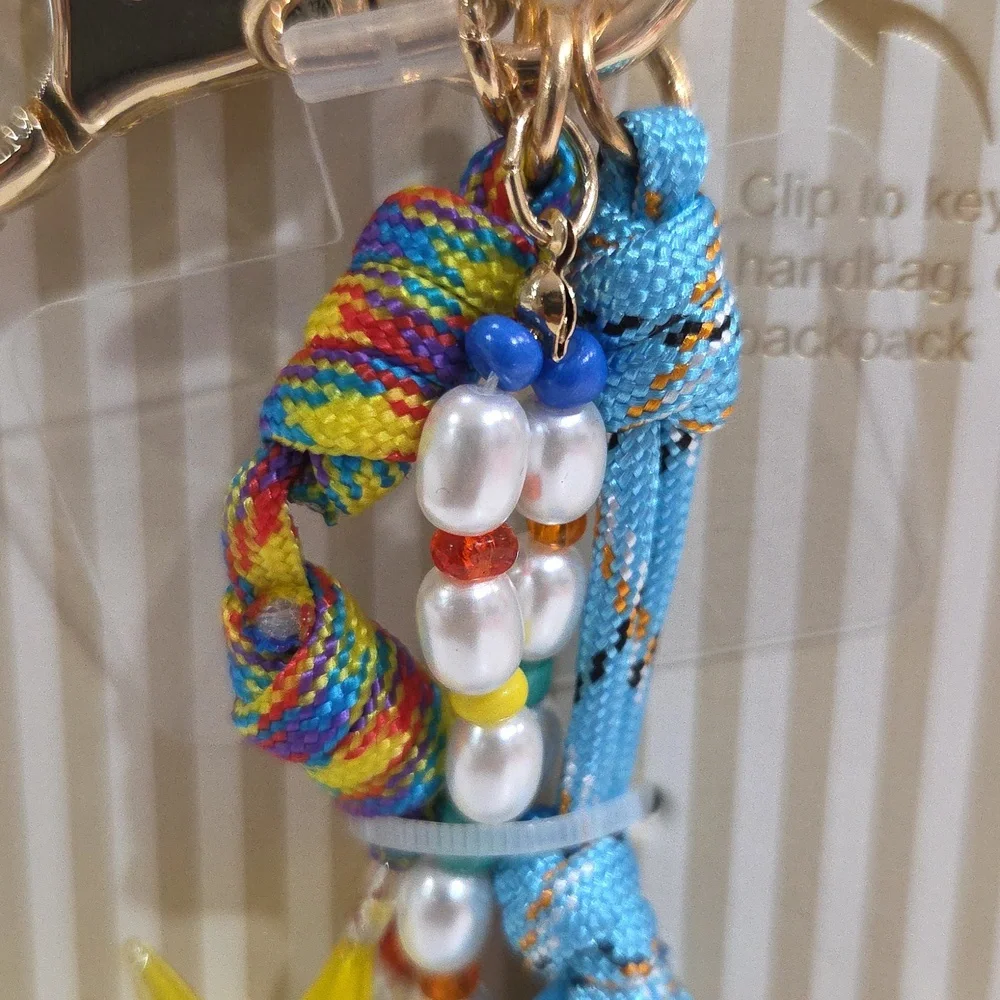 🌞▪️Piper K ▪️UK exclusive Beautiful Fish Sun Colorful Bag  Charm  Key Chain